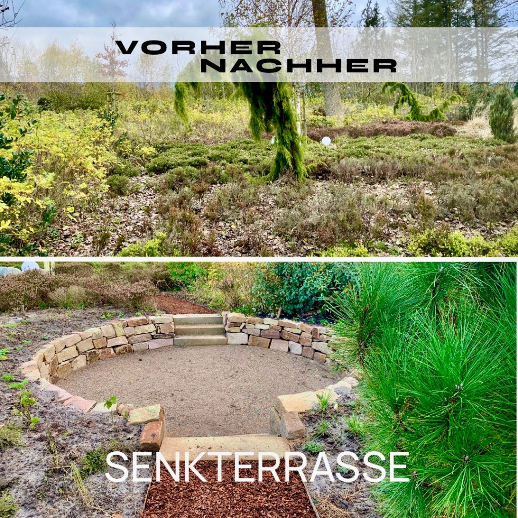 VORHER/NACHHER: Senkterrasse: Ästhetik und&nbsp;Funktionalität