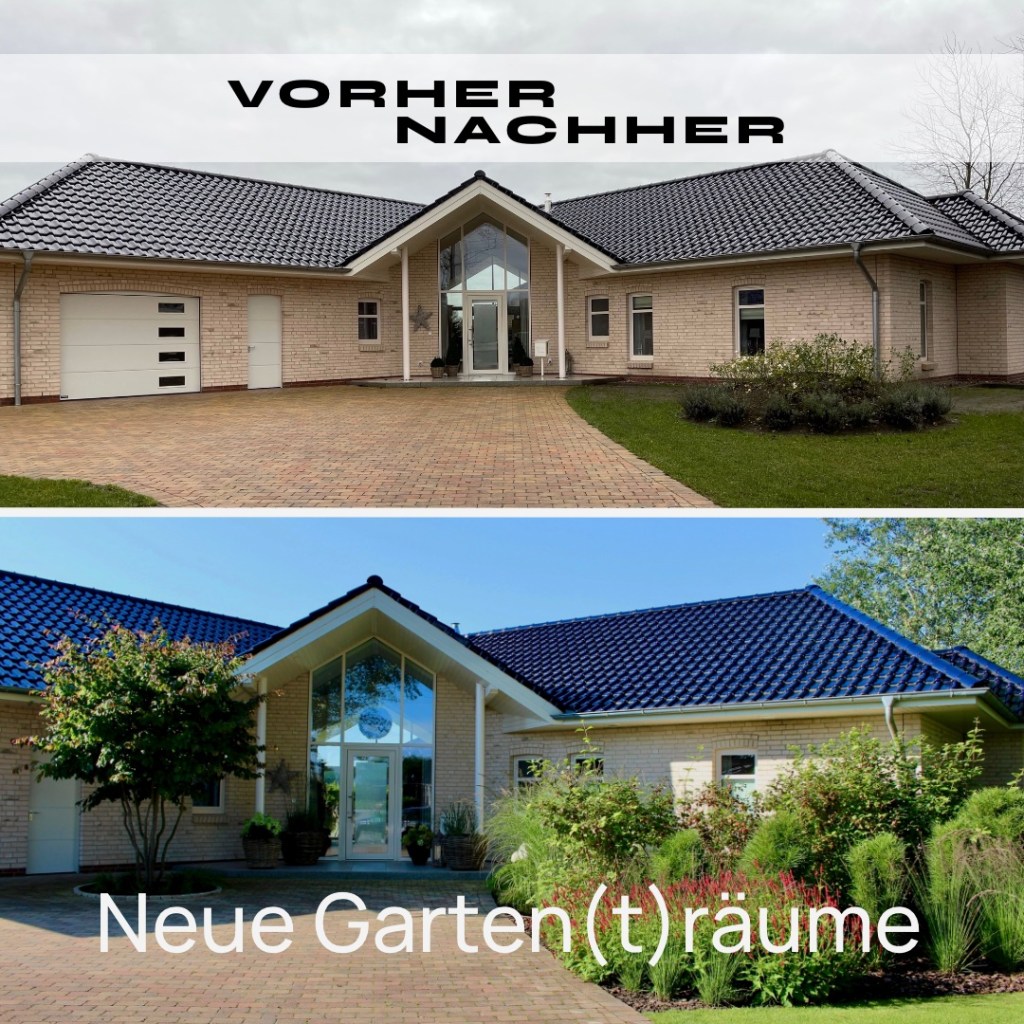 VORHER/NACHHER: Neue Garten(t)räume