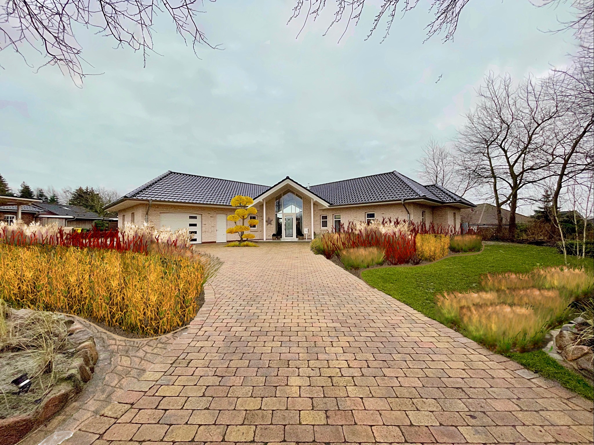 Eingangsbereich Fotomontage