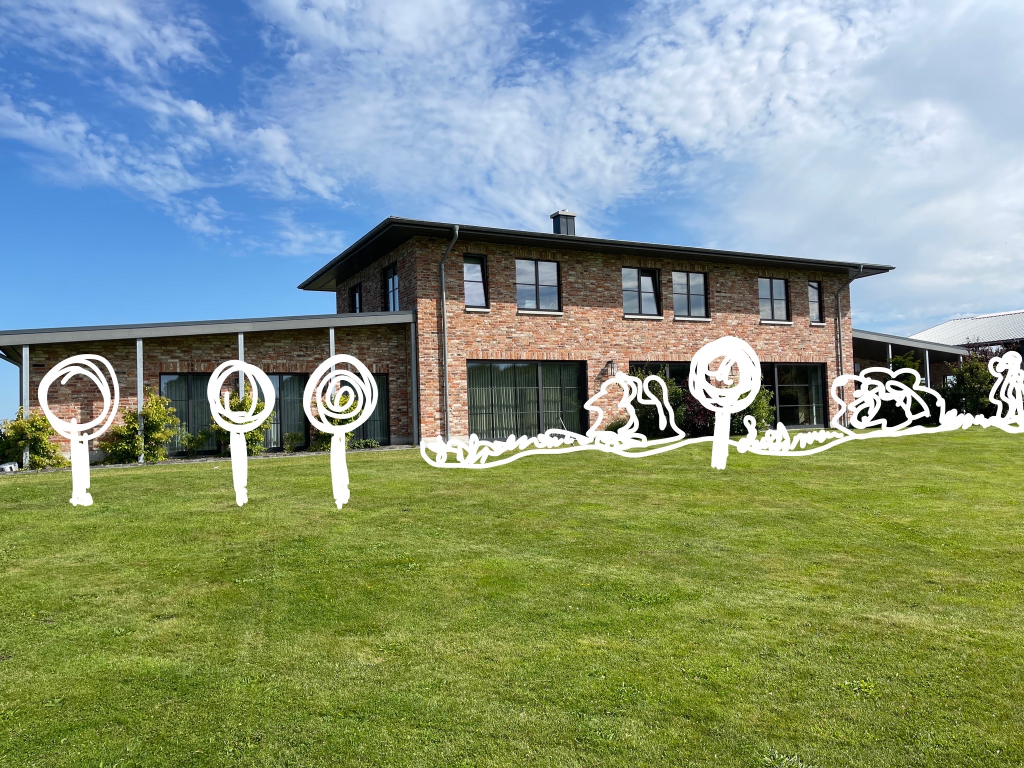 Kritzelei Hauptgarten