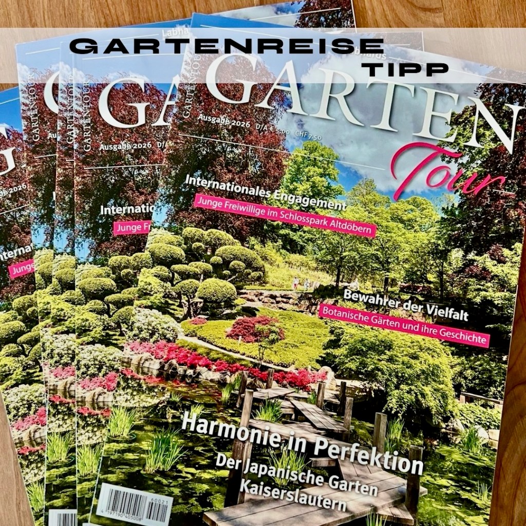 BESONDERE MOMENTE: Ein Artikel in der Garten&nbsp;Tour
